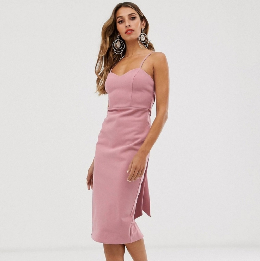 ASOS tie back cami dress size 6